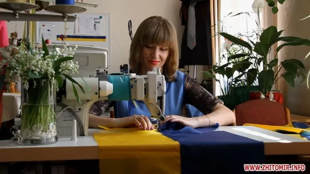 На фасаді будівлі у центрі Житомира, з'явиться рекордно великий прапор України (Фото) + (Відео) — фото 3
