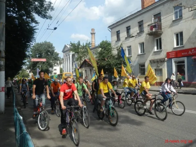 У Житомирі відбувся велопробіг «Україна без наркотиків» (Фото) + (Відео) — фото 4