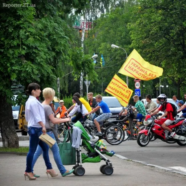 В Житомирі відбувся велопробіг «Україна без наркотиків» (Фоторепортаж) — фото 5