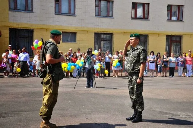 Оплесками, квітами і нагородами зустріли прикордонників Північного регіонального управління (Фоторепортаж) — фото 3