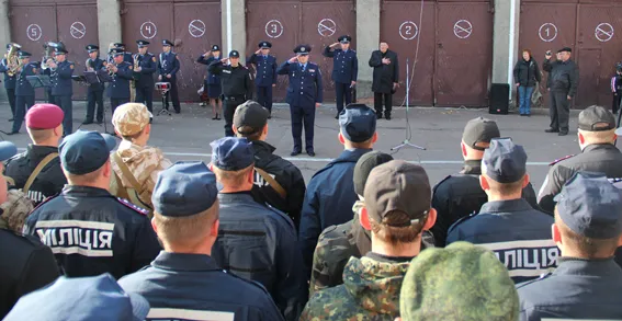 В УМВС зустріли героїв, які повернулися з буремного сходу України (Фоторепортаж) + (Відео) — фото 3
