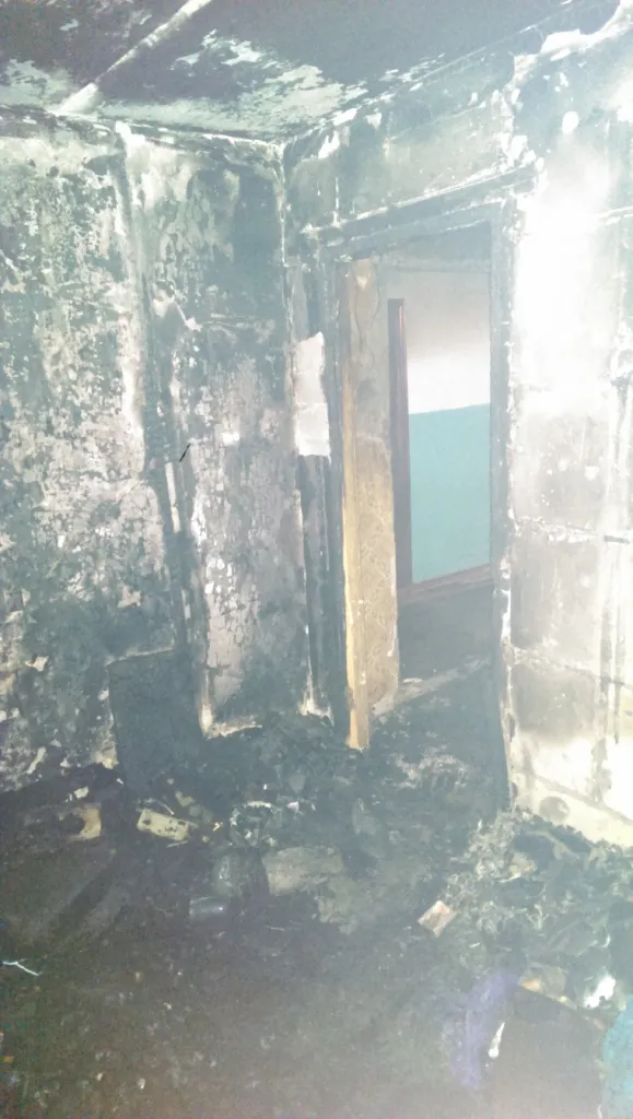У Житомирі в квартирі згорів 64-річний чоловік (Фото) — фото 1