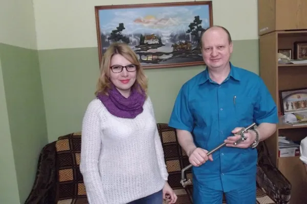 Для Житомирського госпіталю волонтери передали медприлад за 5 тисяч гривень (Фото) — фото 1