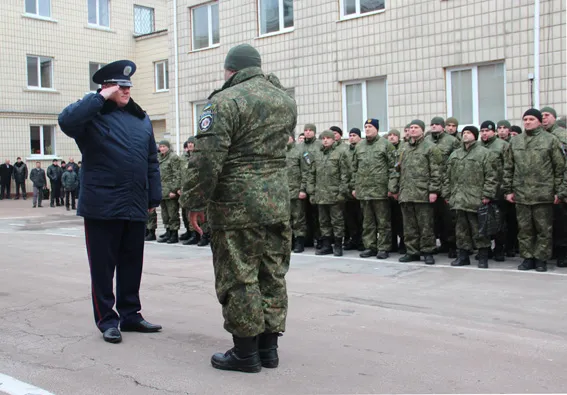 Із зони АТО повернувся зведений загін правоохоронців (Фоторепортаж) + (Відео) — фото 6