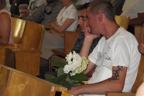 У військовому госпіталі влаштували концерт для поранених бійців АТО (фото) — фото 2